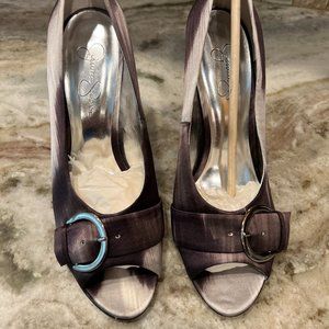 GUC - Jessica Simpson - Size 9 - Dark Plum - 4" heels